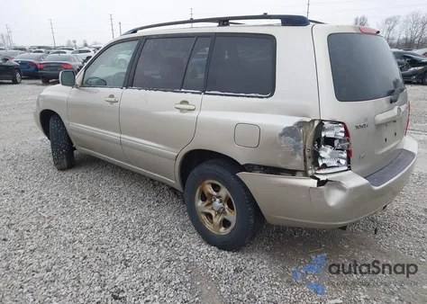 2002 Toyota Highlander V6 from USA, damaged, VIN JTEGF21A920044576
